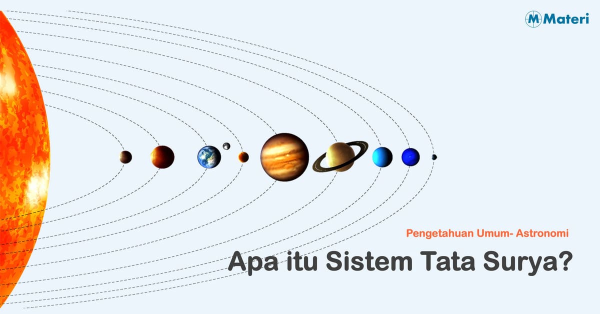 Apa itu sistem tata surya