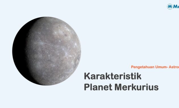 Karakteristik Planet Merkurius