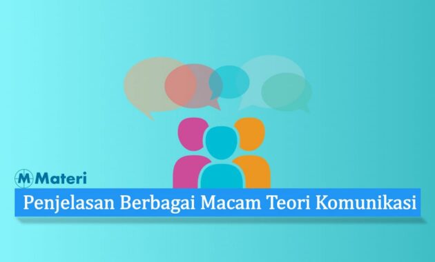 Penjelasan Berbagai Macam Teori Komunikasi