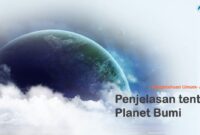 Penjelasan tentang Planet Bumi